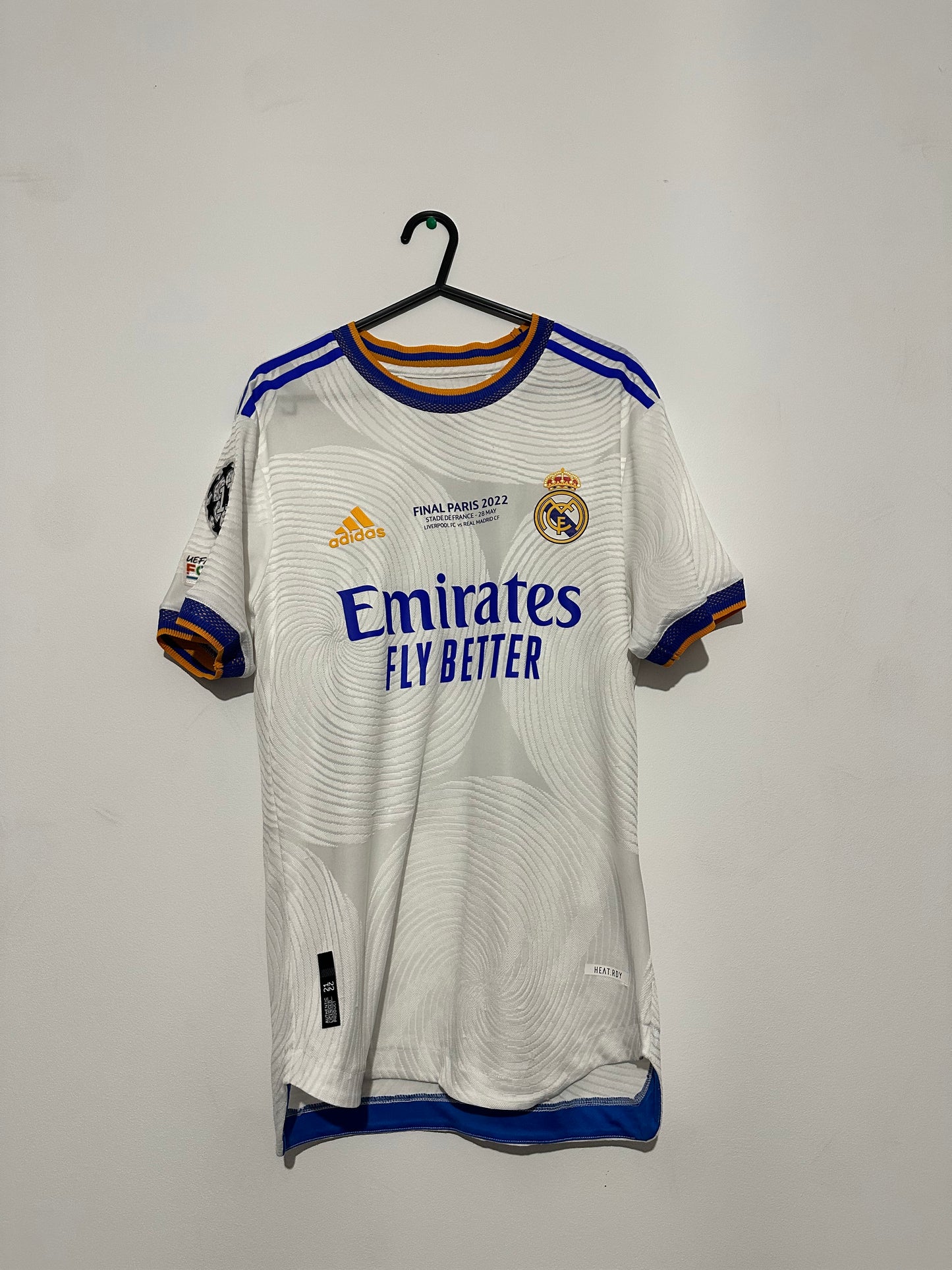Real Madrid 21/22 Vincius UCL Final jersey